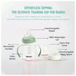 Beaba 2-in-1 Learning Bottle 210ml Sage Green