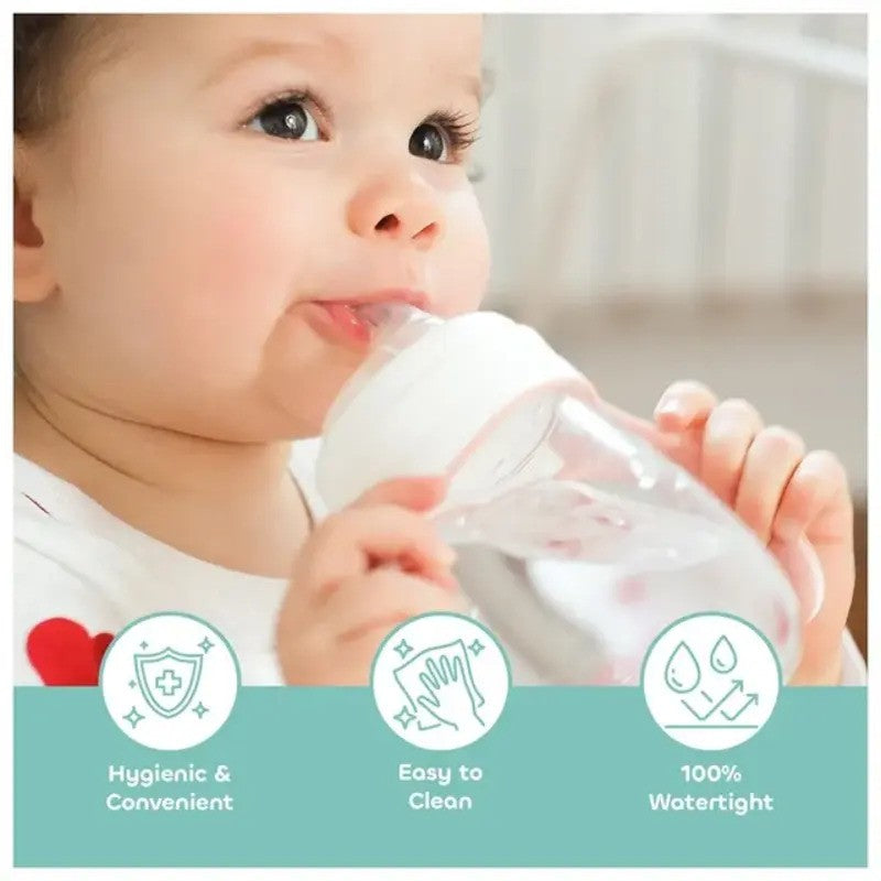 Beaba 2-in-1 Learning Bottle 210ml Sage Green