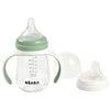 Beaba 2-in-1 Learning Bottle 210ml Sage Green
