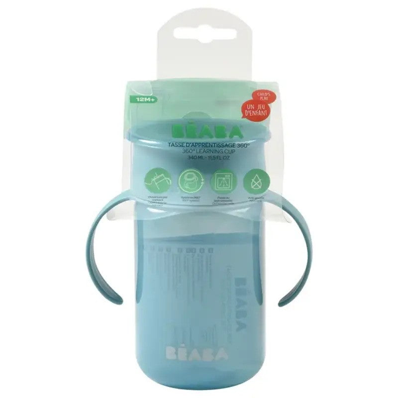 Beaba 360 Learning Cup 340ml Blue
