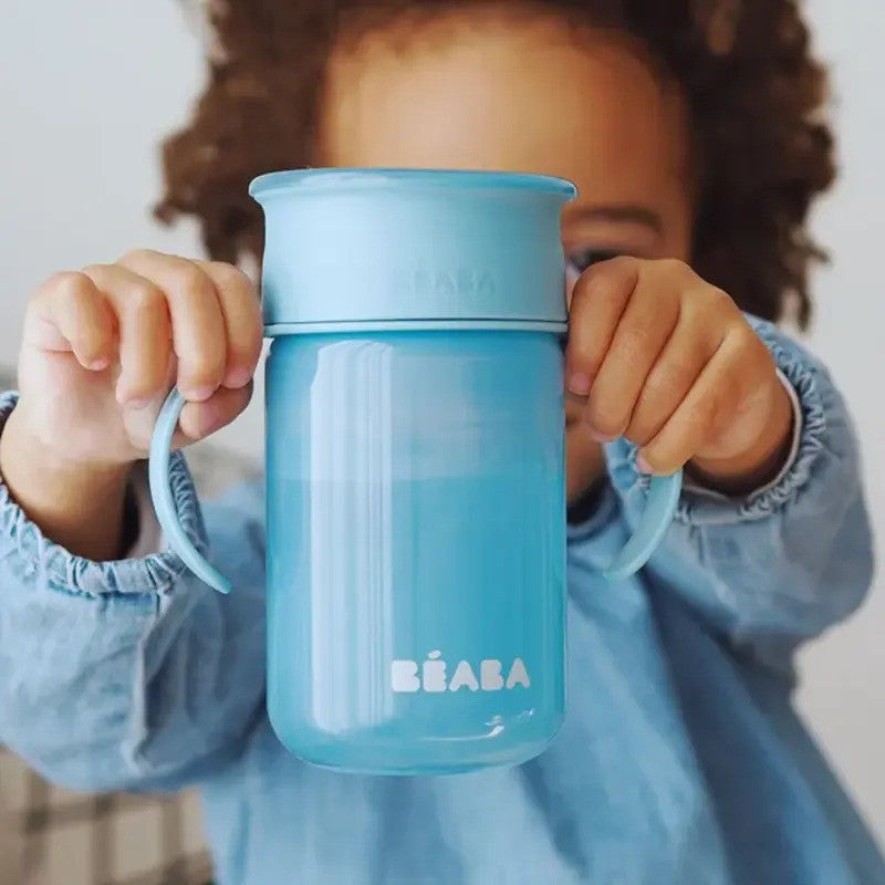 Beaba 360 Learning Cup 340ml Blue