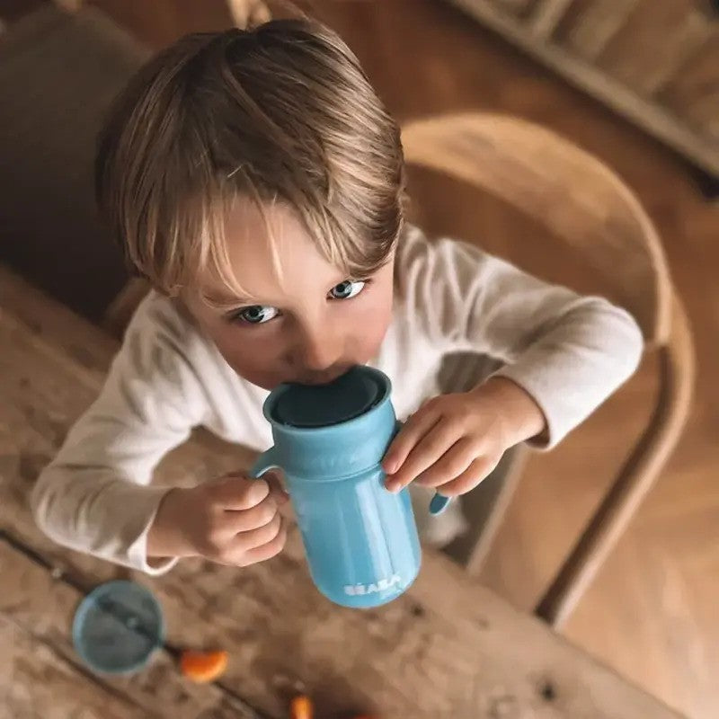 Beaba 360 Learning Cup 340ml Blue