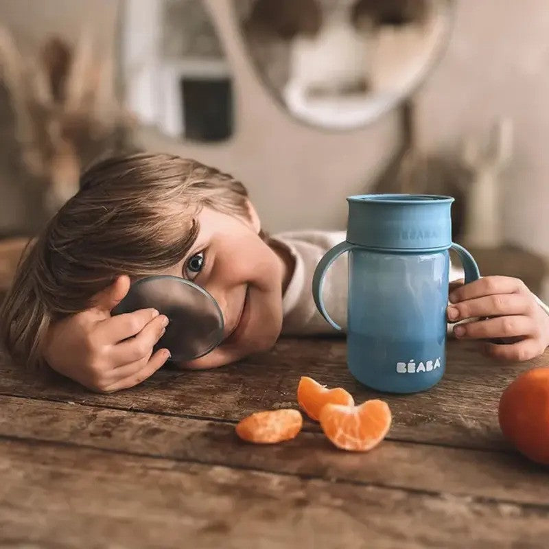 Beaba 360 Learning Cup 340ml Blue