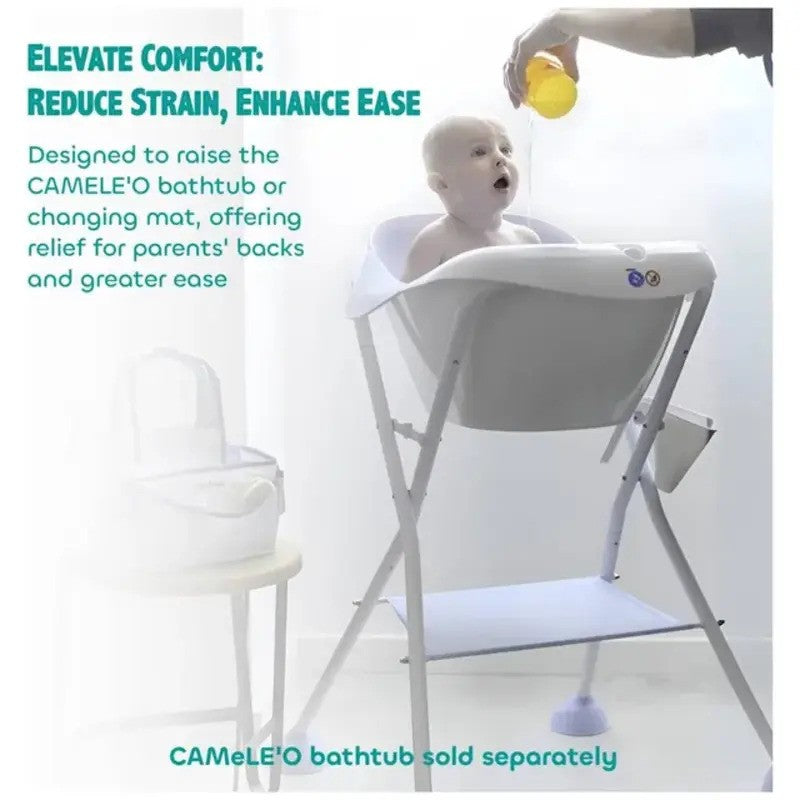 Beaba Baby Bath Camele'O Foot Support Light White