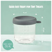 Beaba Conservative Glass Jars 250ML Mineral