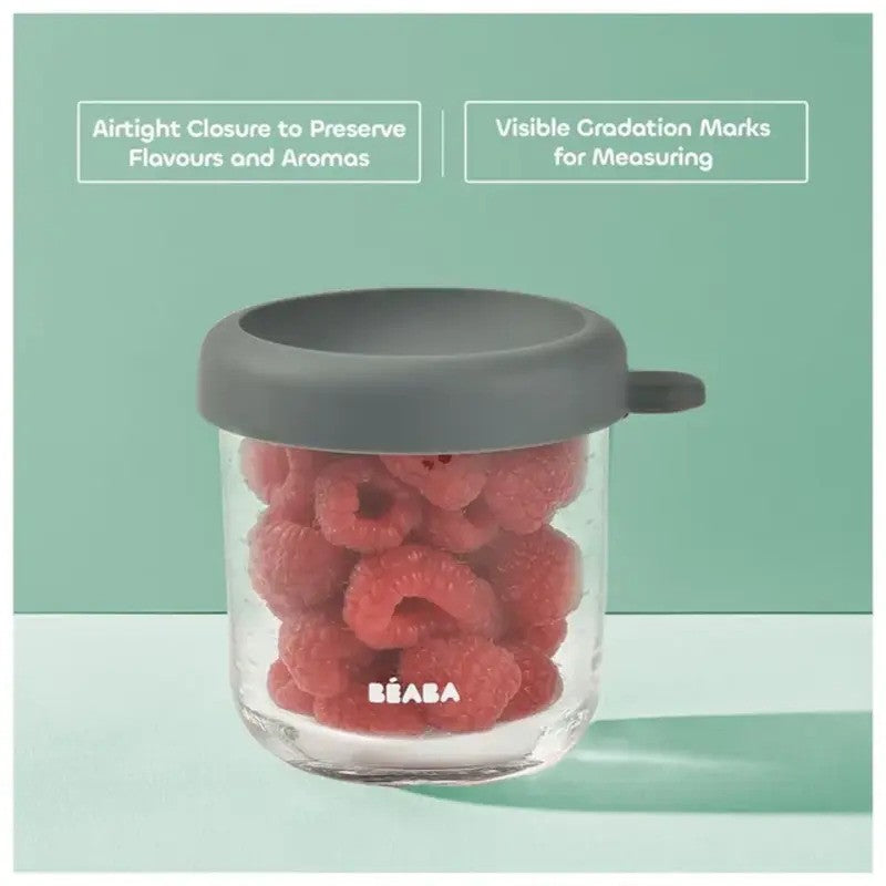 Beaba Conservative Glass Jars 250ML Mineral