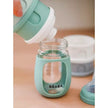 Beaba Formula Milk Container 4 Compartments Cotton White & Sage Green