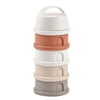 Beaba Formula Milk Container 4 Compartments Cotton White & Terracotta