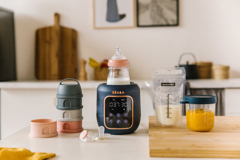 Beaba Multi Milk (5-in-1) Multifunction Bottle Warmer Night Blue