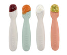 Beaba Silicone Pre-Spoons Set Of 2 Terracotta Velvet Grey
