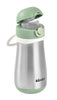 Beaba Stainless Steel Bottle 350 ml + Handle Sage