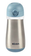 Beaba Stainless Steel Bottle 350 ml + Handle Windy Blue