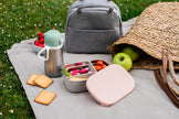 Beaba Stainless Steel Lunch Box Velvet Dusty Rose