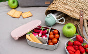 Beaba Stainless Steel Lunch Box Velvet Dusty Rose