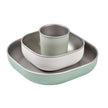 Beaba Stainless Steel Meal Set Sage Green