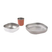 Beaba Stainless Steel Meal Set Terracotta