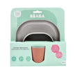 Beaba Stainless Steel Meal Set Terracotta