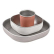 Beaba Stainless Steel Meal Set Terracotta