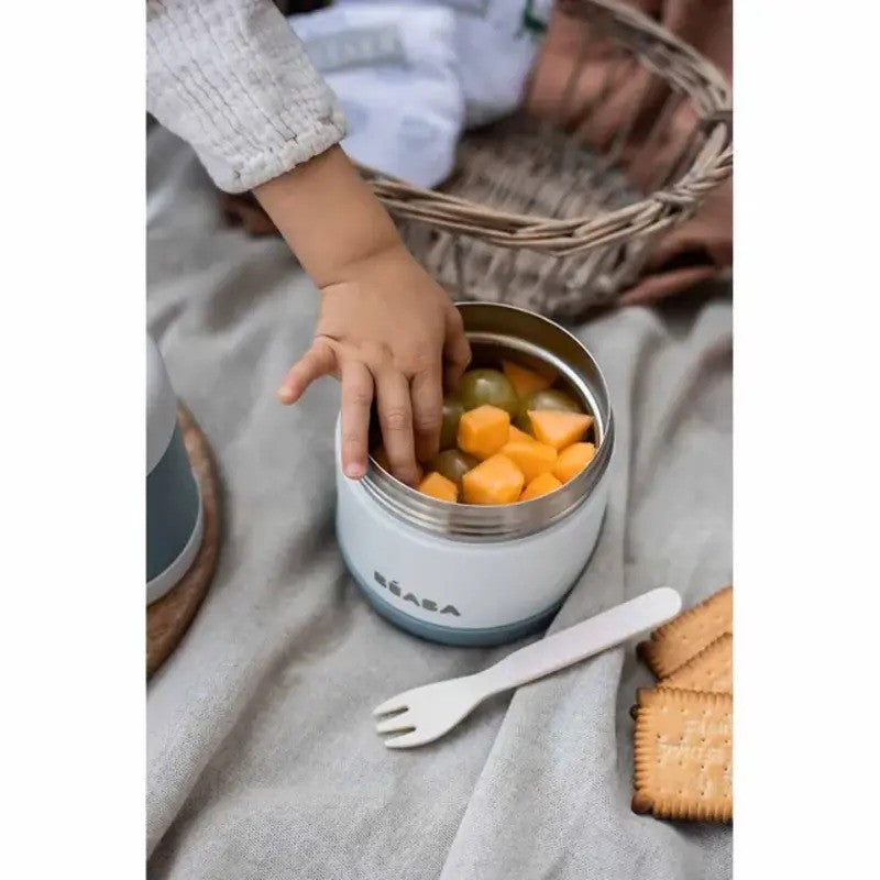 Beaba Thermo-Portion 500ml Baltic Blue/White