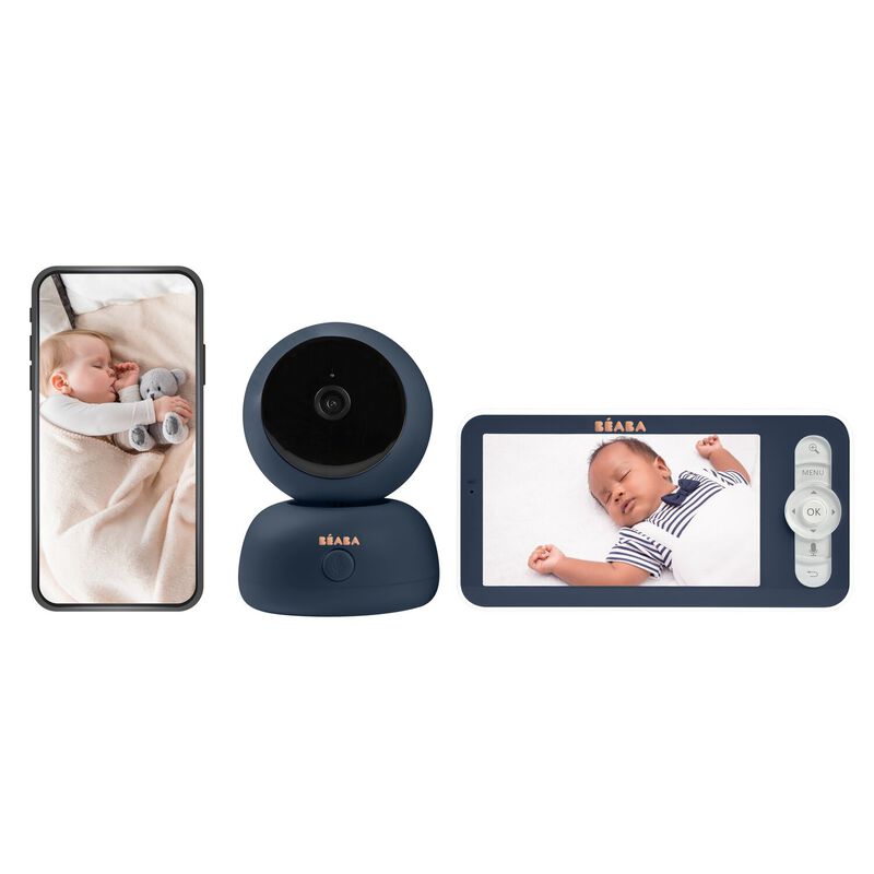 Beaba Zen Baby 2T Premium Video Monitor Night Blue