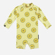 Beach & Bandits Babysuit Squeeze The Day Lemon