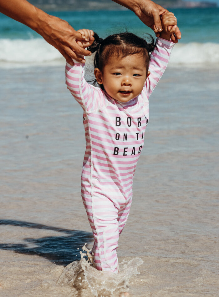 Beach & Bandits Beach Girl Babysuit Lila XXS