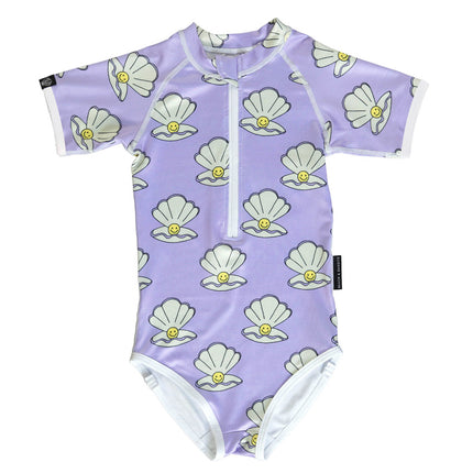 Beach & Bandits Swimsuit Happy Pearl Lavender Small