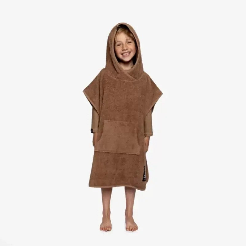 Beach & Bandits Poncho (100% Organic Cotton) Chocolate