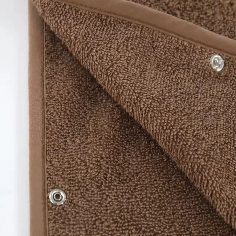 Beach & Bandits Poncho (100% Organic Cotton) Chocolate