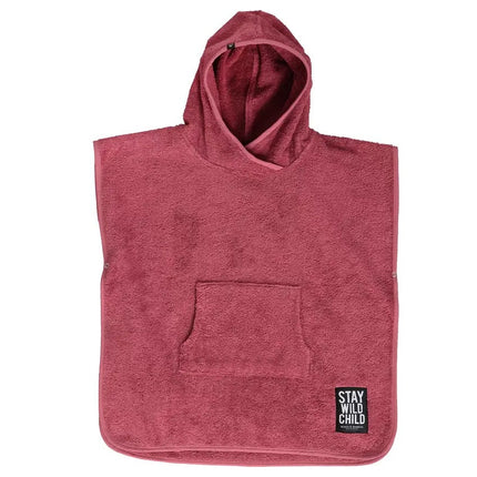 Beach & Bandits Poncho (100% Organic Cotton) Garnet