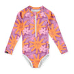 Beach & Bandits Swimsuit Lanai Sunset Purple - Orange