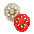 Bibs Pacifier Boheme (2Pack) Latex Vanilla/Candy Apple