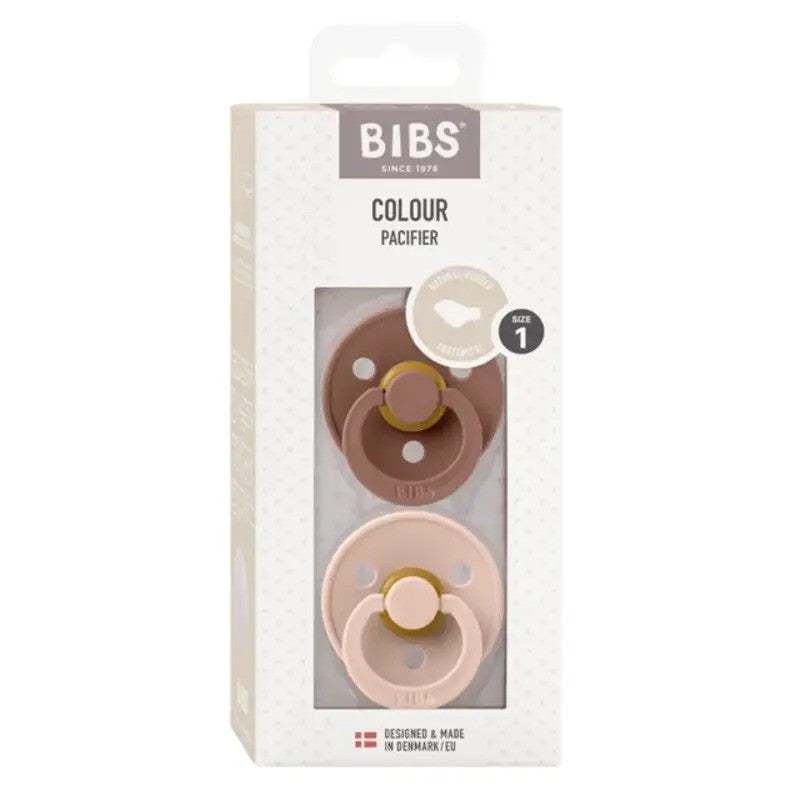 Bibs Colour (2pack) Latex Anatomical Blush Woodchuck