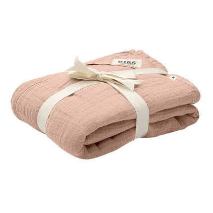 Bibs Muslin Swaddle 120x120cm Blush