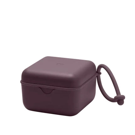 Bibs Pacifier Box Plum