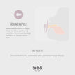 Bibs Studio Colour (2Pack) Noor Latex - Ivory Gold