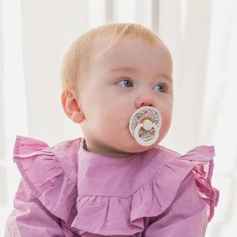 Bibs X Liberty Colour (2Pack) Eloise Dusty Blue Mix