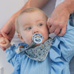 Bibs X Liberty Colour (2Pack) Eloise Dusty Blue Mix