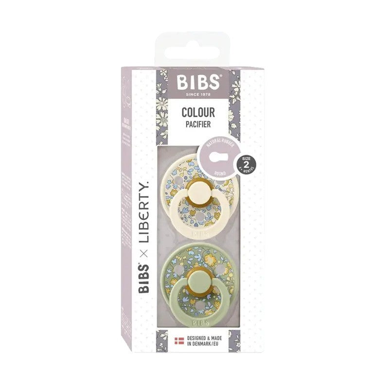 Bibs X Liberty Colour (2Pack) Eloise Latex Sage Mix