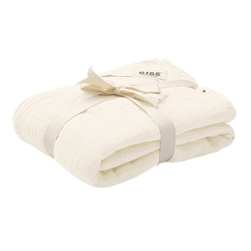 Bibs Muslin Swaddle 120x120cm Ivory