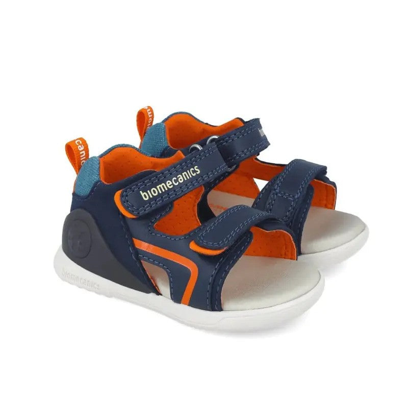 Biomecanics Baby Boy First Steps Sandals Ocean