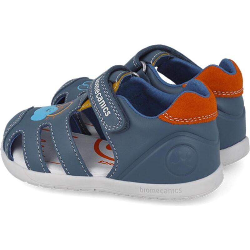 Biomecanics Baby Boys First Steps Barefoot Sandals Ocean