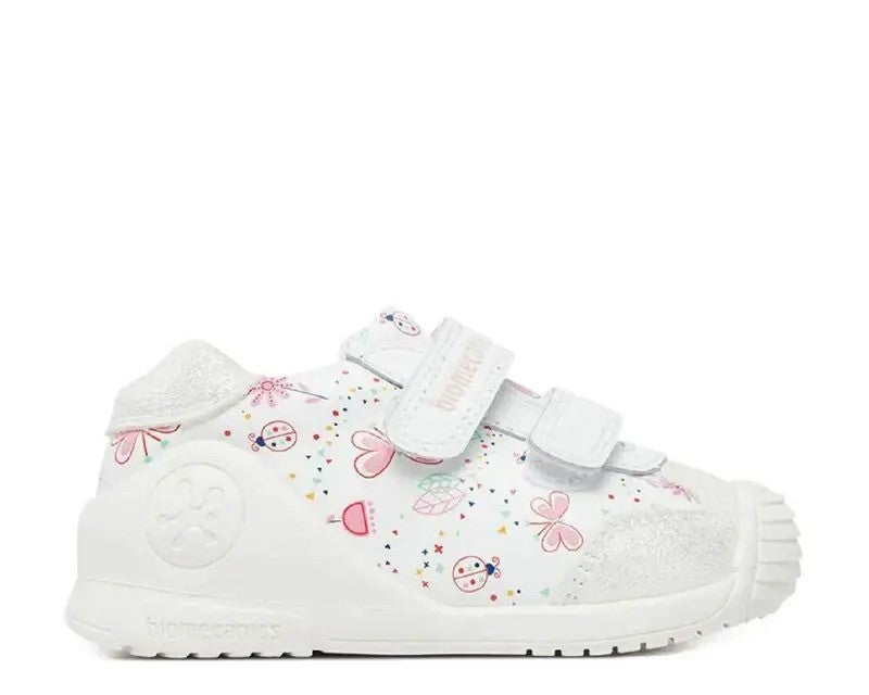 Biomecanics Baby Girl First Steps Sneakers Blanco White (Napa)