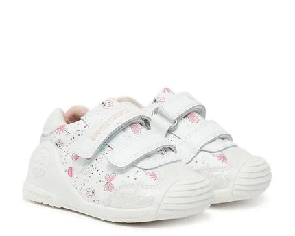 Biomecanics Baby Girl First Steps Sneakers Blanco White (Napa)
