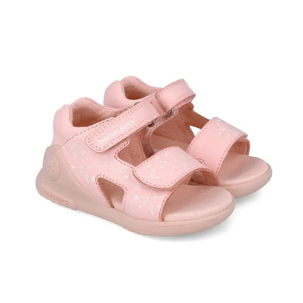 Biomecanics Baby Girls First Steps Sandals Rosa Pink