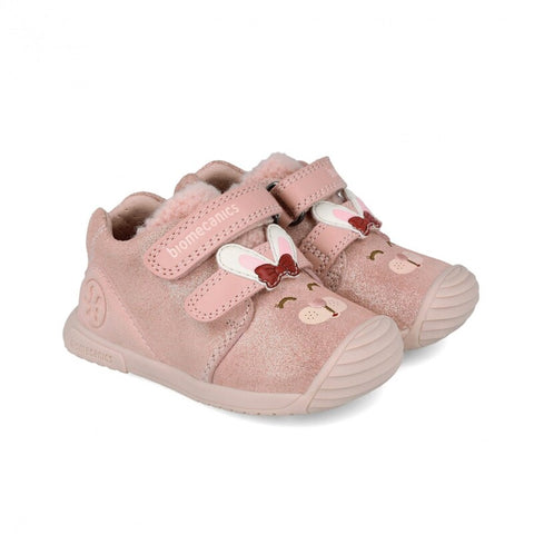 Biomecanics Baby Girls First Steps Sneakers Petalo