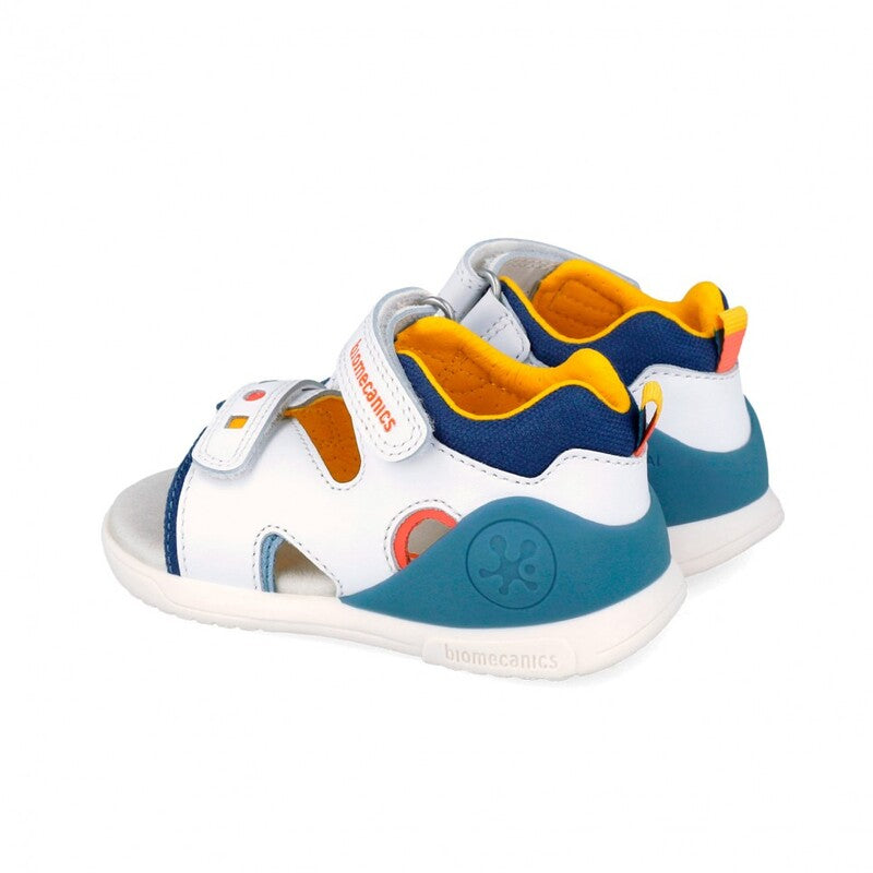 Biomecanics Boys First Steps Biogateo Sandals Blanco Napa