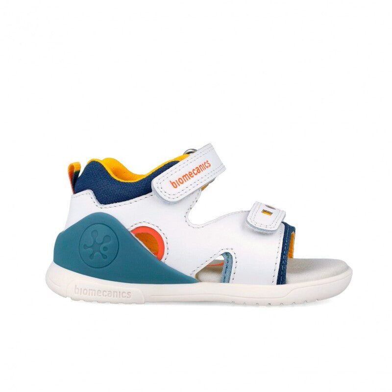 Biomecanics Boys First Steps Biogateo Sandals Blanco Napa