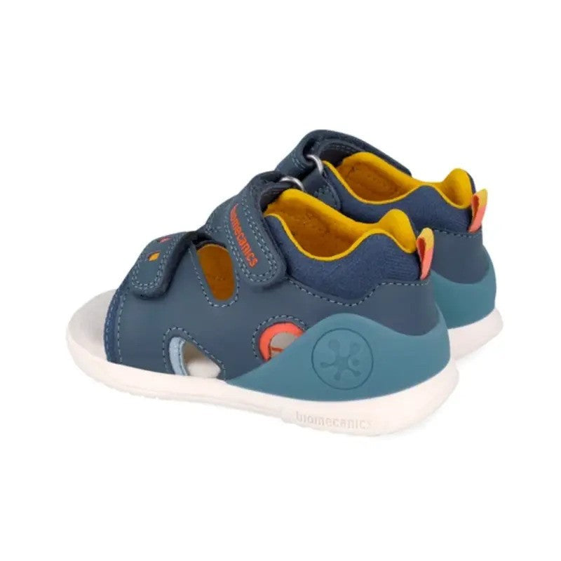 Biomecanics Boys First Steps Biogateo Sandals Sauvage Blue