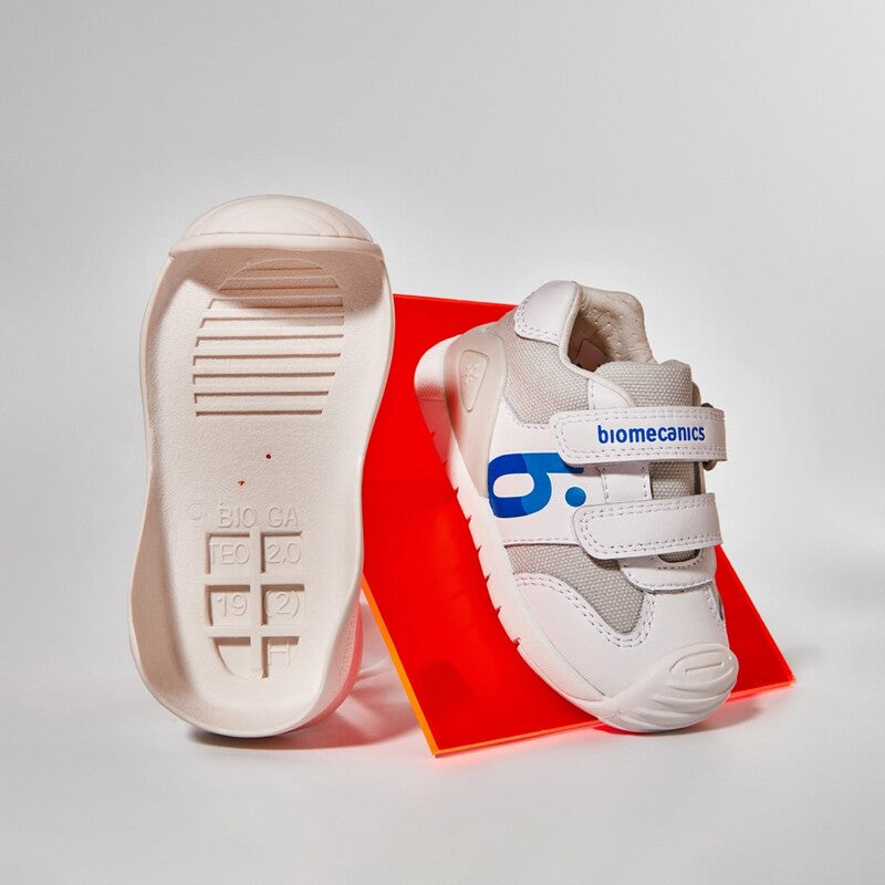 Biomecanics Boys First Steps Biogateo Sneakers Blanco Y Azul